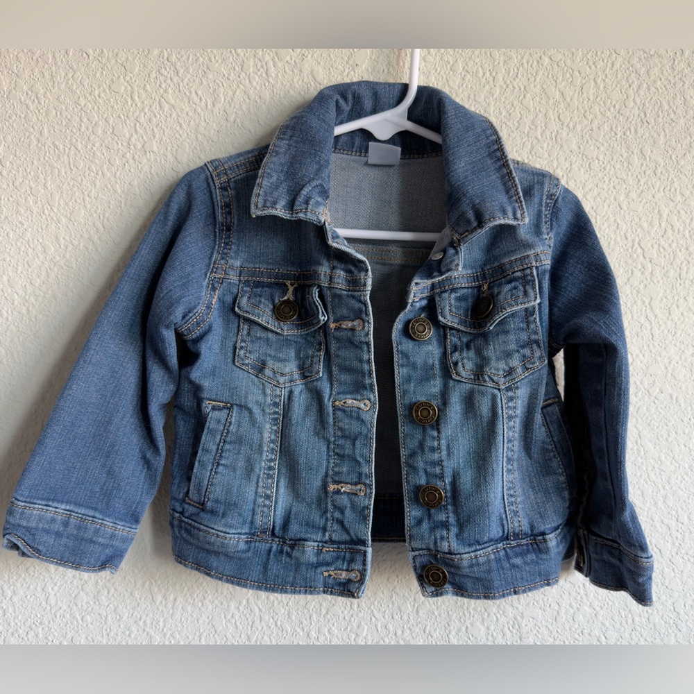 Carter’s Toddler Denim Jacket Size 2T Blue Jean Jacket Unisex